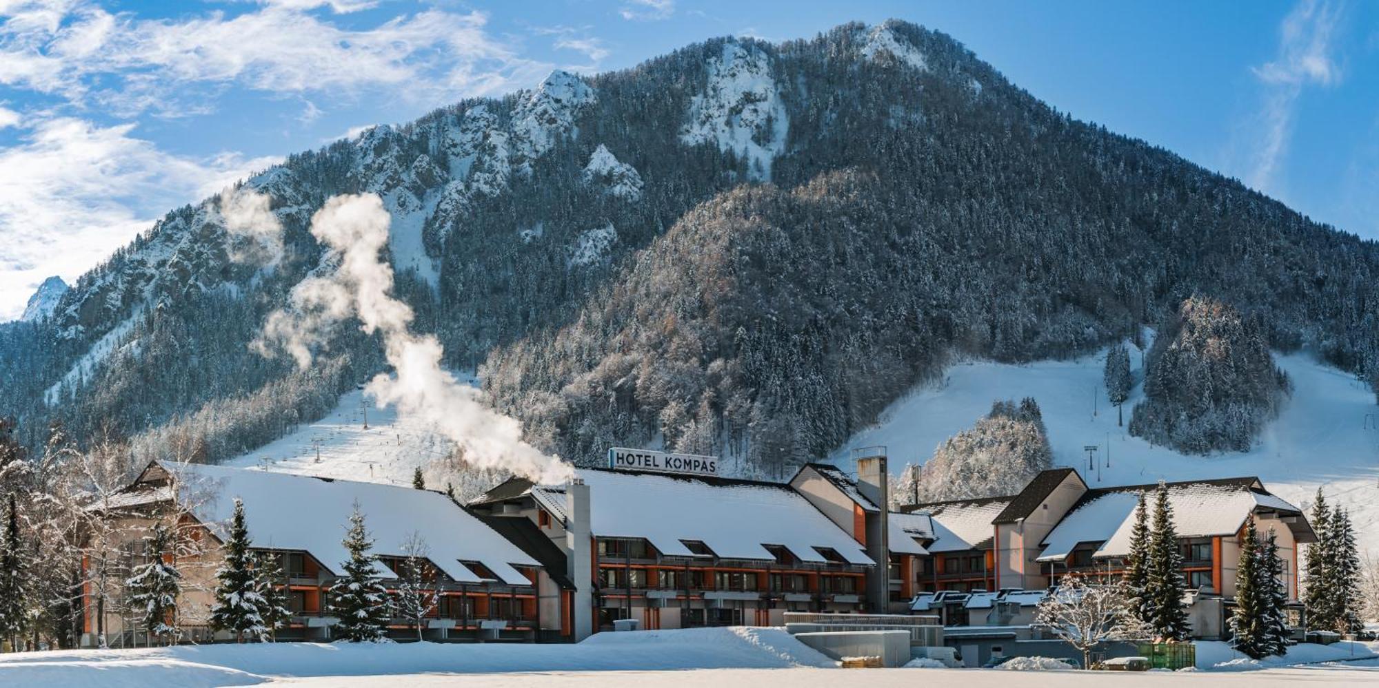 Hotel Kompas Kranjska Gora Eksteriør billede
